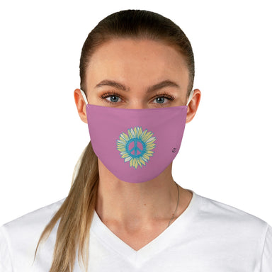 "Peace Flower" Fabric Face Mask