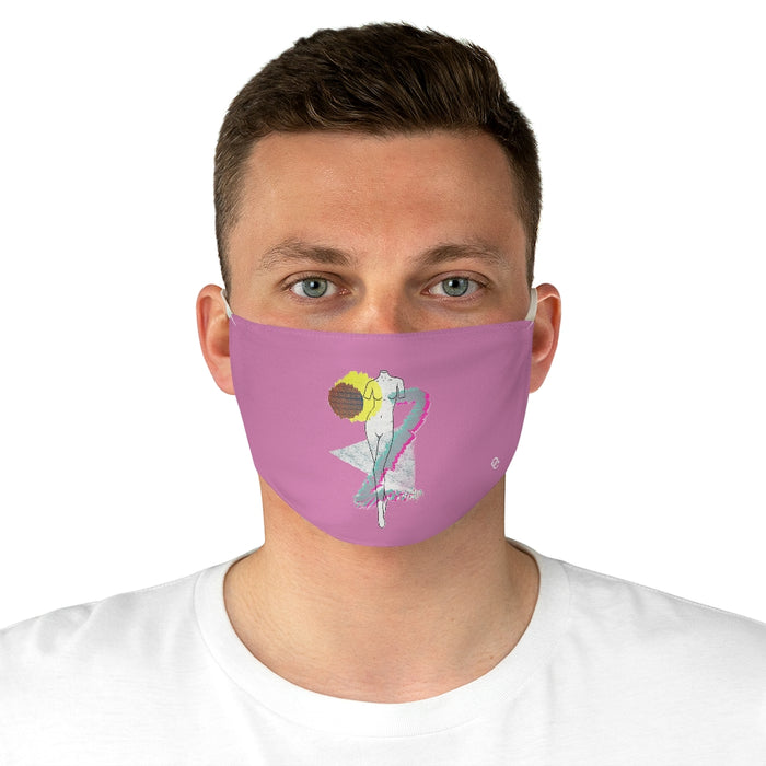"Curves" Fabric Face Mask
