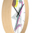 "Curves" Wall clock - College Collections Art