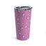 "Oysterfest" Pink Tumbler 20oz - College Collections Art
