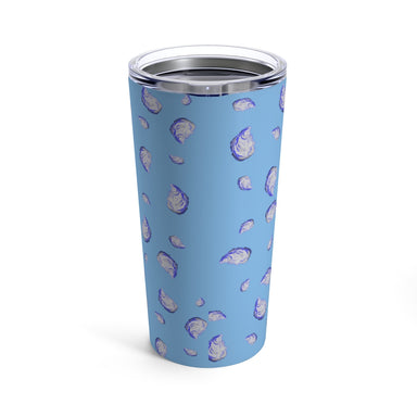 "Oysterfest" Blue Tumbler 20oz - College Collections Art