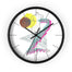 "Curves" Wall clock - College Collections Art
