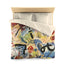 "Warhol Recreation" Microfiber Duvet Cover - College Collections Art
