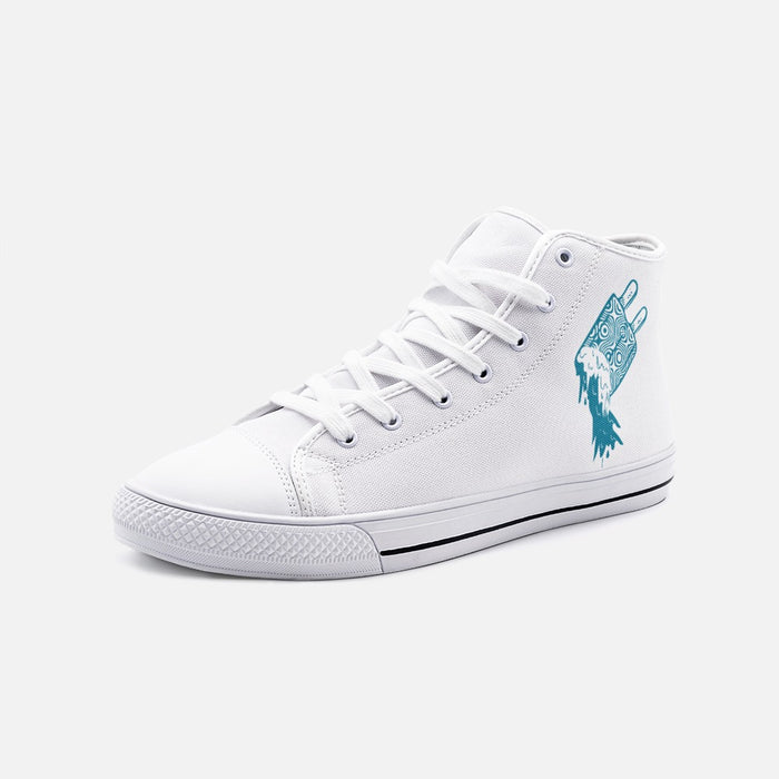 "Melting" High Top Canvas Shoes - College Collections Art
