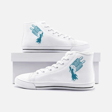 "Melting" High Top Canvas Shoes - College Collections Art