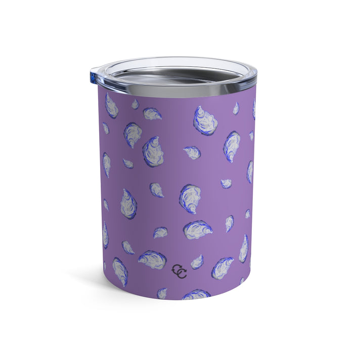 "Oysterfest" Purple Tumbler 10oz - College Collections Art