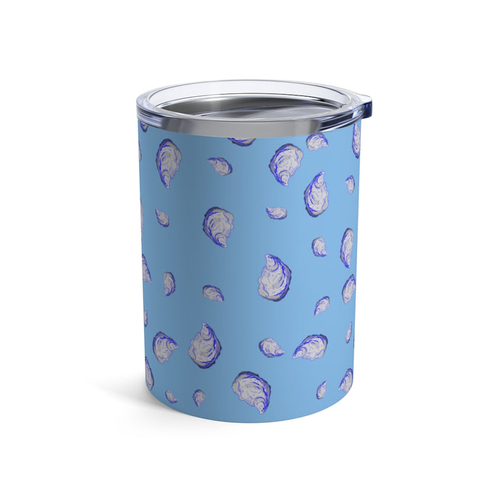 "Oysterfest" Light Blue Tumbler 10oz - College Collections Art