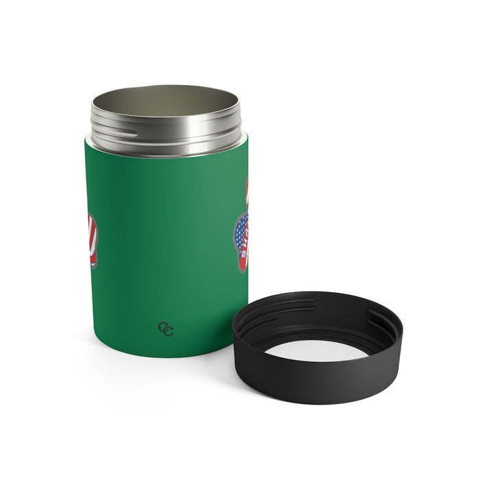 "Shamrockin" Can Holder (Kelly Green) - College Collections Art