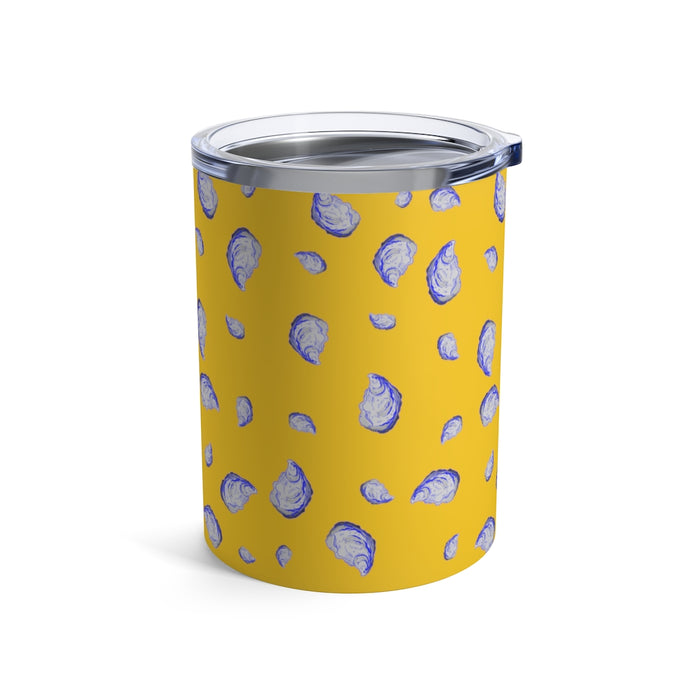 "Oysterfest" Yellow Tumbler 10oz - College Collections Art