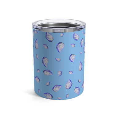 "Oysterfest" Light Blue Tumbler 10oz - College Collections Art
