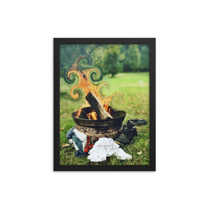 "Warmth" Framed poster - College Collections Art