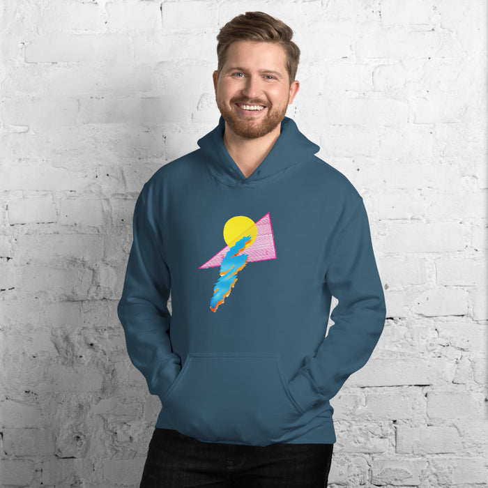 "Shapes" Unisex Hoodie - College Collections Art