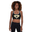 "Super Tiger Paw" Padded Sports Bra - College Collections Art