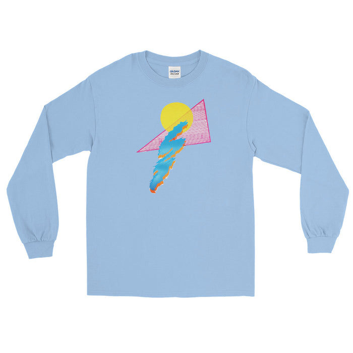"Shapes" Men’s Long Sleeve Shirt - College Collections Art