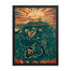 "Fish Tales Digital" Framed poster - College Collections Art