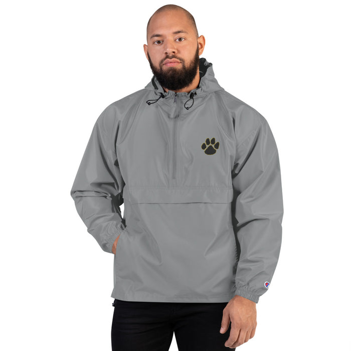 Tiger Paw Embroidered Champion Packable Jacket - College Collections Art