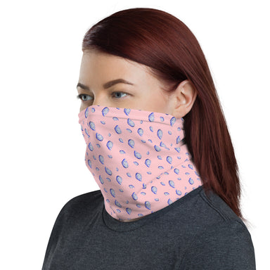 "Oysterfest Pink" Neck Gaiter - College Collections Art