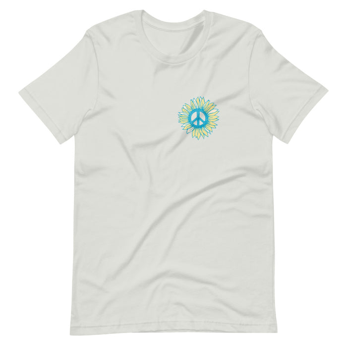 "Peace Flower" Short-Sleeve Unisex T-Shirt - College Collections Art