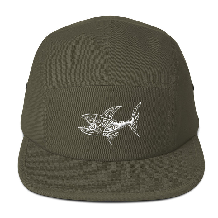 "The Shark" 5 Panel Hat - College Collections Art