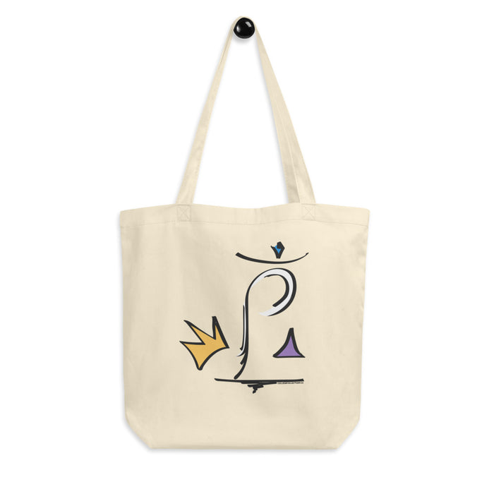 "King P" Eco Tote Bag - College Collections Art