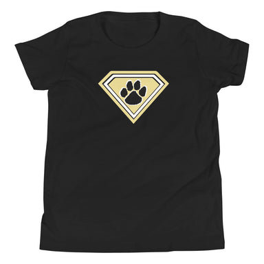 "Super Tiger" Youth Short Sleeve T-Shirt - College Collections Art