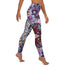 "Faces" Yoga Leggings - College Collections Art