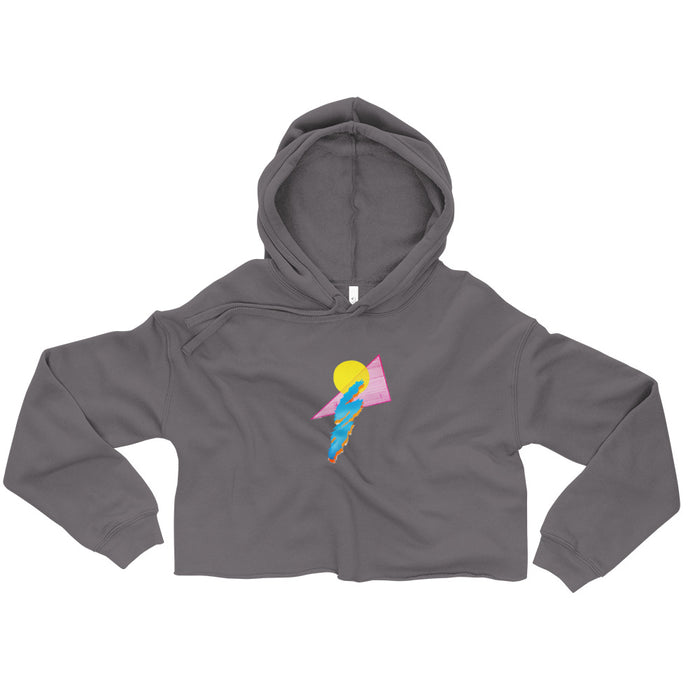"Shapes" Crop Hoodie - College Collections Art