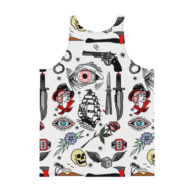 "Pirates Life" Unisex Tank Top - College Collections Art