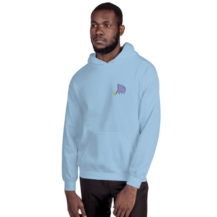"Ghostly King P" Unisex Hoodie - College Collections Art