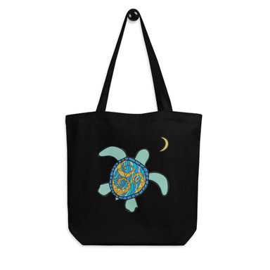 "Turtle Moon" Eco Tote Bag - College Collections Art