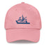 "Fishing Boat" Dad hat - College Collections Art