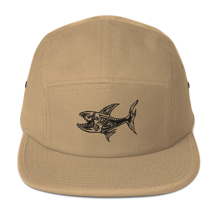 "The Shark" 5 Panel Hat - College Collections Art
