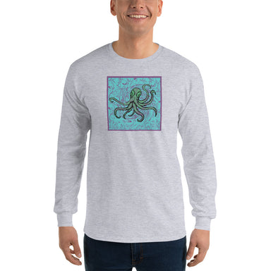 "Octopus" Men’s Long Sleeve Shirt - College Collections Art