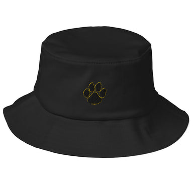 Tiger Paw Old School Bucket Hat - College Collections Art