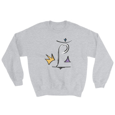 King P Crewneck - College Collections Art