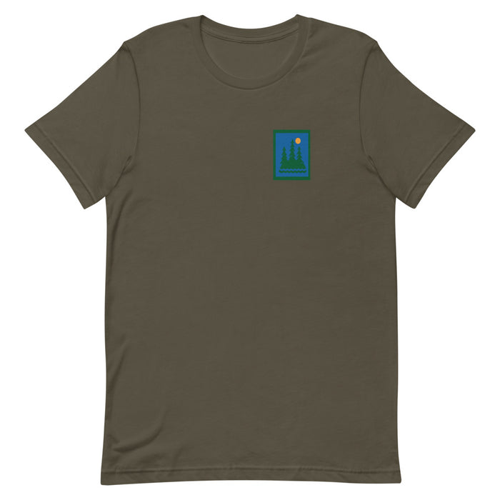 "Hike" Short-Sleeve Unisex T-Shirt - College Collections Art