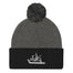 "Fishing Boat" Pom-Pom Beanie - College Collections Art