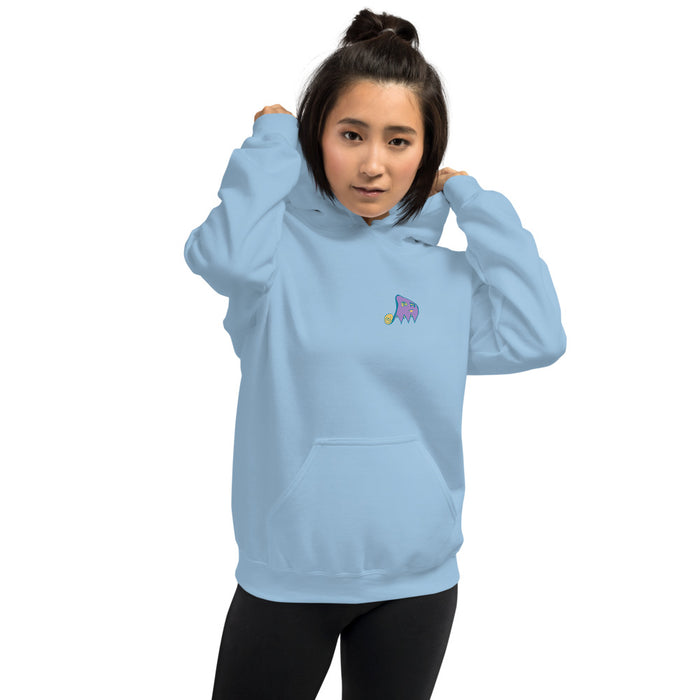 "Ghostly King P" Unisex Hoodie - College Collections Art