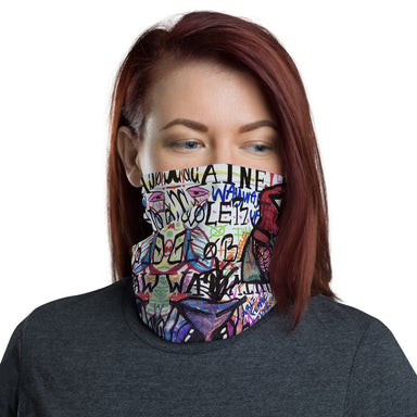 "Faces" Neck Gaiter - College Collections Art