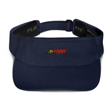 "Red Fly" Visor - College Collections Art