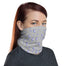 "Oysterfest Gray" Neck Gaiter - College Collections Art