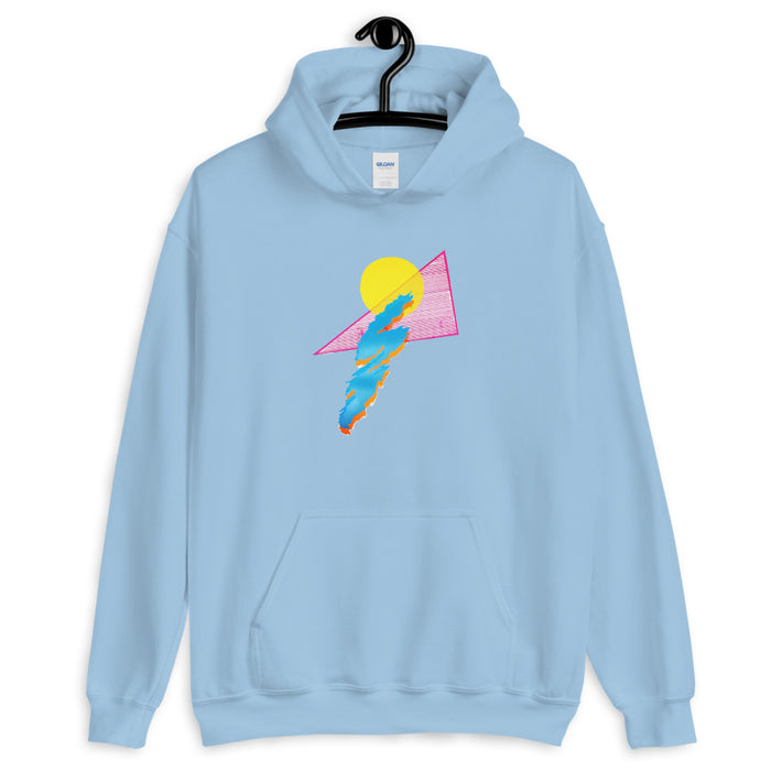 "Shapes" Unisex Hoodie - College Collections Art