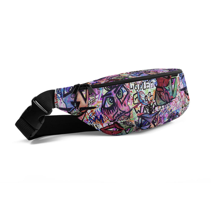 "Faces" Fanny Pack - College Collections Art