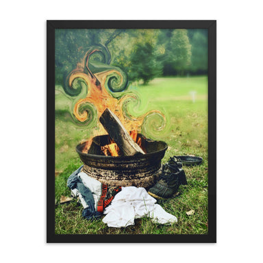 "Warmth" Framed poster - College Collections Art