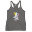 "Curves" Women's Racerback Tank - College Collections Art