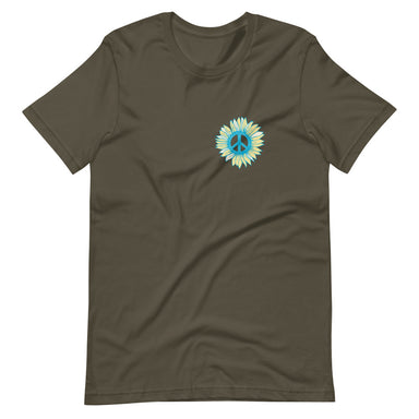 "Peace Flower" Short-Sleeve Unisex T-Shirt - College Collections Art