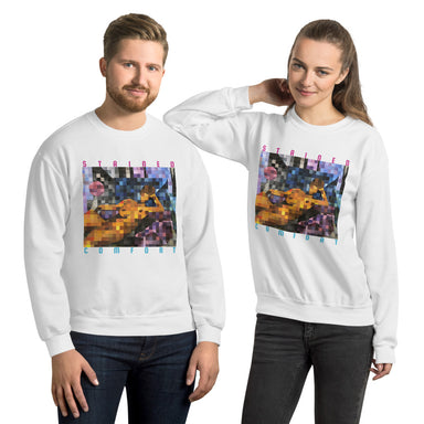 Stained Comfort Crewneck - College Collections Art